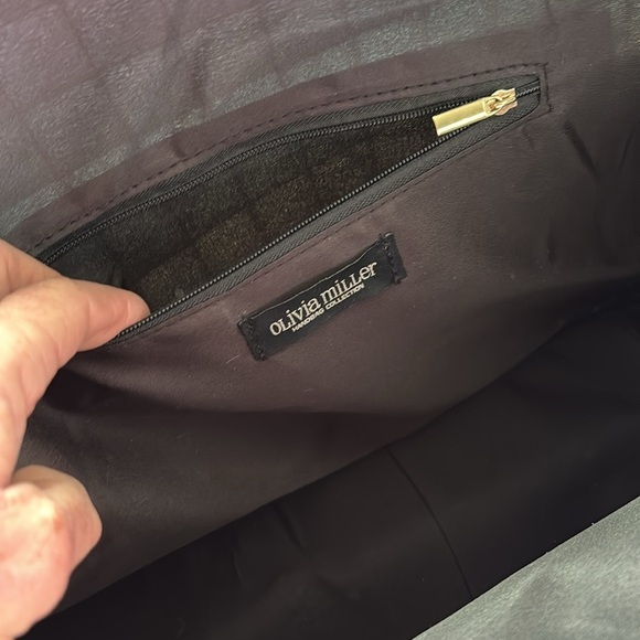 Olivia Miller Rainbow Tote,quilted,hand & crossbody strap,zip top,water resist - Picture 9 of 11